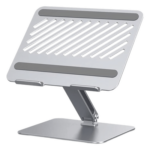 UGREEN 40291 – Soporte para Laptop / Aluminio de Alta Resistencia / Ajuste 180° / 10 a 17.3 Pulgadas / Carga 5 kg / Plegable y Portátil