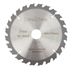 DONGCHENG DNG-A01 – Hoja de Sierra Circular / 5 in (127 mm) / 24 Dientes ATB / 7000 RPM / Apertura 20 mm