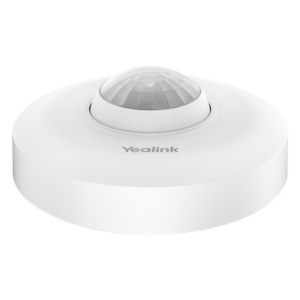 YEALINK ROOM-SENSOR – Sensor de Ocupación / PIR 120° / BLE 5.2 / Temperatura-Humedad-Luz / Instalación Magnética / 89x48x17 mm (3.5x1.9x0.67 in)