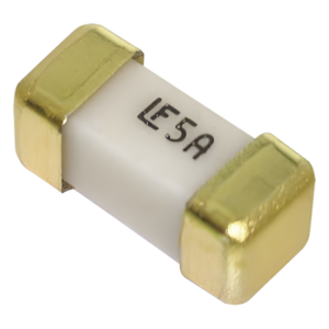 SYSCOM F2593CT-ND – Fusible SMD de Acción Rápida / 15 Amp / 125 VAC/VDC / 6.1 x 3.7 x 2.69 mm / -55°C a 125°C / UL-CSA Aprobado