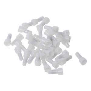 PRECISION PST-C040-01 – Terminales Tipo Campana / 250 Piezas / Calibre 14-22 AWG / Aislamiento PVC / Empalme Final