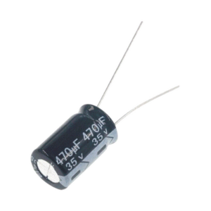 SYSCOM PARTS 140XRL354470 – Capacitor Electrolítico Radial / 470 µF / 35 Vcc / 105 °C / 10 x 20 mm