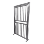 ACCESSPRO XD-100-M – Puerta Lateral para Torniquetes / Acero Inoxidable 304 / 1350 x 2205 mm / 4.43 x 7.23 ft