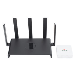 RUIJIE KIT3-VPON-MESH – Kit ONU Bridge Dual GPON/EPON / Router Home Mesh Wi-Fi 5 / 2.4/5 GHz / 5 Antenas 4.5-5.5 dBi / Cobertura Extendida