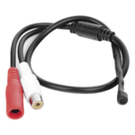 EPCOM TITANIUM MIC104 – Micrófono Omnidireccional / Cancelación de Ruido / Cobertura 50-120 m² / Alta Fidelidad / Instalación Pared-Techo-CCTV / Protección de Polaridad