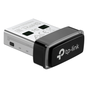 TP-LINK ARCHER-TX1U-NANO – Adaptador USB Wi-Fi 6 / 287 Mbps / 2.4 GHz / Nano 17.5 × 15.8 × 7.1 mm / MU-MIMO / OFDMA / Driver Pre-cargado