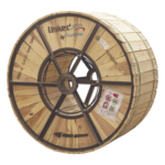 LINKEDPRO BY FIBERHOME OC-ADSS-06C-S100/4KM – Carrete de Fibra Óptica Aérea ADSS / Monomodo G.652D / 6 Hilos / Span 100 / 4 km / 13,123 pies