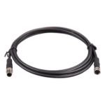 VICTRON ENERGY M8CONNECTORNG – Cable de Comunicación BMS / Conector Circular M8 / 2 m (6.6 ft) de Longitud / 2 Piezas / Compatible con Baterías Victron Litio NG