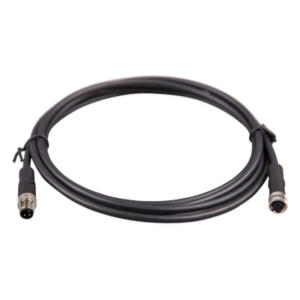 VICTRON ENERGY M8CONNECTORNG – Cable de Comunicación BMS / Conector Circular M8 / 2 m (6.6 ft) de Longitud / 2 Piezas / Compatible con Baterías Victron Litio NG