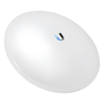 UBIQUITI NBE-5AC-GEN2 – CPE Punto a Punto / 5 GHz / 450 Mbps / Antena 19 dBi / PoE 8W / ESD 24 kV