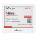 MILESIGHT DS3604915M – Display E-Ink LoRaWAN / 4.2 Pulgadas / Tres Colores / 400 x 300 Pixeles / Ángulo de Visión 180° / Consumo Mínimo