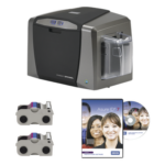 HID 50610 – Impresora de Tarjetas PVC / Sublimación y Resina Térmica / 300 dpi / Una Cara / USB / Bandeja 100/30 Tarjetas