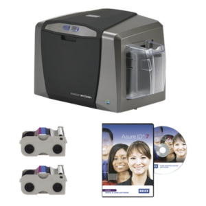 HID 50610 – Impresora de Tarjetas PVC / Sublimación y Resina Térmica / 300 dpi / Una Cara / USB / Bandeja 100/30 Tarjetas