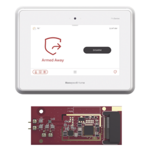 HONEYWELL HOME RESIDEO PROA7TAKEOVER – Panel de alarma AIO 7" / Pantalla táctil color / Hasta 250 zonas / 127 dispositivos SiX / Módulo PROTAKEOVER incluido / Z-Wave Plus / Wi-Fi/LTE