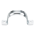 INDEX AB-PU-028 – Abrazadera Omega / Conduit 3/4" / Acero Cincado 5 μm / Carga 30 kg / Espesor 1.2 mm