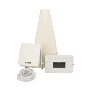 EPCOM EP-5G-PBT-PLUS – Kit PLUS de Amplificador de Señal Celular 5G / Penta Banda / Soporta 2G, 3G, 4G y 5G / Compatible con TELCEL, AT&T, MOVISTAR y OMV / Cobertura hasta 250 m2 / Incluye Antenas, Jumpers coaxiales y mástil.