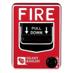 SILENT KNIGHT BY HONEYWELL SKPULLSA – Estación Manual Direccionable / Acción Simple / LED Supervisado Verde/Rojo / SLC 2 Hilos / UL Listado