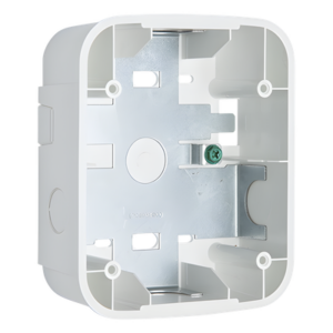 SYSTEM SENSOR SBB-WL – Caja de Montaje en Superficie / Compatible con Sirenas, Estrobos y Campanas / Serie L / Color Blanco