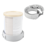 Century T704/B – Sujetador de Seguridad RF / Frecuencia 8.2 MHz / Diámetro Ajustable 100.5 a 102.5 mm / Alarma 95 dB / Detección 1.5 m