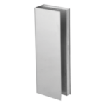 RCI - DORMAKABA GB-8134 – Bracket de Montaje Tipo U / Puertas de Vidrio 3/4" (19.1 mm) / Chapas Magnéticas 600 a 1200 lbs / Ajuste por Opresores / Aluminio Anodizado