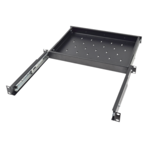 LINKEDPRO BY EPCOM SCH-19X12A – Charola Deslizable para Rack / 1U / 30.5 cm (12 in) de Profundidad / Carga 9 kg / Acero con Pintura en Polvo / Compatible 2 y 4 Postes