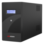 HIKVISION DS-UPS2000-R/X – UPS de 2000 VA / 1200 W / 6 Tomas NEMA 5-15R / Transferencia ≤10 ms / AVR / Pantalla LCD / 2 Baterías 12V 9Ah