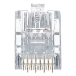 PANDUIT MP588-L – Plug RJ45 / Cat5e / 24-26 AWG / 50 µin Oro / 2500 Ciclos / 50 Piezas / -10°C a 60°C