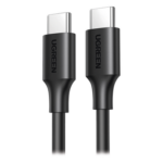 UGREEN 50997 – Cable USB-C a USB-C / Carga Rápida 60W / Transferencia 480 Mbps / 1 m (3.3 ft) / PD3.0 / QC 4.0 / Triple Blindaje / 10,000 Flexiones