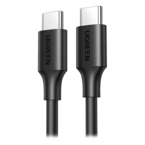 UGREEN 50997 – Cable USB-C a USB-C / Carga Rápida 60W / Transferencia 480 Mbps / 1 m (3.3 ft) / PD3.0 / QC 4.0 / Triple Blindaje / 10,000 Flexiones