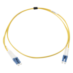 SIEMON FJ2-LCULCUL-01 – Jumper de Fibra Óptica Monomodo / LC/UPC Duplex / OFNR Riser / 1 Metro (3.28 Pies) / 10 Gigabit / XGLO