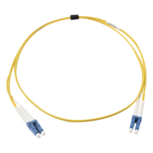 SIEMON FJ2-LCULCUL-01 – Jumper de Fibra Óptica Monomodo / LC/UPC Duplex / OFNR Riser / 1 Metro (3.28 Pies) / 10 Gigabit / XGLO