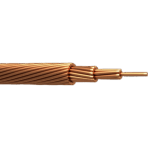 VIAKON QU65 – Cable de Cobre Desnudo | Calibre 4/0 AWG EN 7 HILOS  | Construcción Concéntrica | Alta Conductividad Eléctrica | Uso en Líneas Aéreas y Puestas a Tierra
