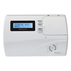 ROSSLARE SECURITY PRODUCTS HOME-LOGIX – Kit de Alarma Inalámbrico con Teclado y Sirena Integrados de 40 Zonas