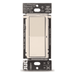LUTRON ELECTRONICS DVRF5NSLA – Interruptor Inteligente On/Off / 5 A / 120 V / Single-Pole o Multi-Ubicación / Requiere Neutro / Caseta Wireless