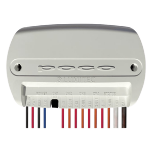 LUMITEC 101925 – Módulo de Control de Iluminación Digital / 4 Canales / Tecnología PLI / NMEA 2000 / CANbus / Sound-to-Light / IP Sellado / Expansión Pico Modules