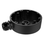 HIKVISION DS-1280ZJ-DM46(BLACK) – Caja de Conexión Exterior / Aleación Aluminio y Acero / 120 mm x 36.2 mm / Tratamiento Anticorrosivo / Color Negro