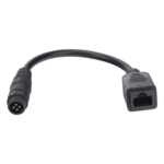EPEVER CC4M12(M)RJ45(J)020 – Cable de Extensión Industrial / Conector M12 de 4 Pines a RJ45 / Longitud 0.20 m (0.66 ft) / Ethernet Industrial / Wi-Fi 2.4 GHz