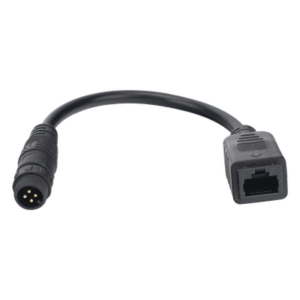 EPEVER CC4M12(M)RJ45(J)020 – Cable de Extensión Industrial / Conector M12 de 4 Pines a RJ45 / Longitud 0.20 m (0.66 ft) / Ethernet Industrial / Wi-Fi 2.4 GHz