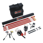 SDI SOLO-823-KIT – Kit de Prueba para Detectores Térmicos y de Humo / Pértiga Telescópica 6 m (19.7 ft) / Extensión 1.2 m (3.9 ft) / Dispensador de Prueba / Herramienta de Remoción / Baterías Tipo Bastón / Maleta Profesional