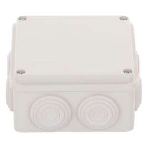 PRECISION PST-1010-ER – Caja de Derivación / 7 Glándulas Recortables / IP55 / -40 a 120°C / 100 x 100 x 54 mm (3.9 x 3.9 x 2.1 in)