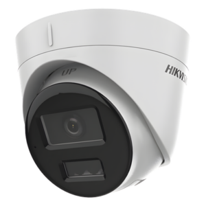 HIKVISION DS-2CD1323G2-LIUF – Cámara Turret IP / 2 Megapixel / Dual Light IR 30 m (98.4 ft) + Luz Blanca 20 m (65.6 ft) / Lente 2.8 mm / 103° / Audio Integrado / IP67 / PoE
