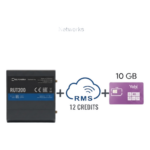 TELTONIKA RUT200+1YRMS+10GBYOBI – Router Teltonika LTE/4G RUT200 + 12 creditos RMS + SIM de YOBI de 10GB por Mes durante un año de servicio (solo datos)