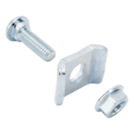 CHAROFIL MG-51-KIT3EZ – Kit de unión para charolas / Acero al carbón / Electro Zinc / Ancho hasta 300 mm (11.8 in) / Carga ligera