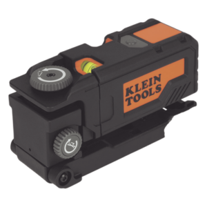 KLEIN TOOLS 93PTL – Nivel Láser de Bolsillo / Línea Roja / Alcance 9.1 m (29.9 ft) / Rotación 360° / Montaje Magnético y Trípode 1/4-20'' / Autonomía 12+ Horas