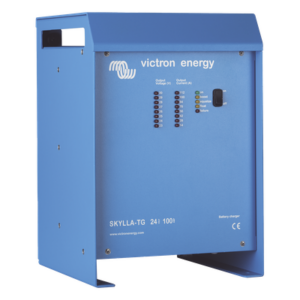 VICTRON ENERGY CSTG24/100 – Cargador de Baterías Marino / 24 V / 100 A / Bancos 500 a 1000 Ah / Entrada Universal 90-265 VCA / 90-400 VCC / Homologación Germanischer Lloyd / IEC 60945-2002