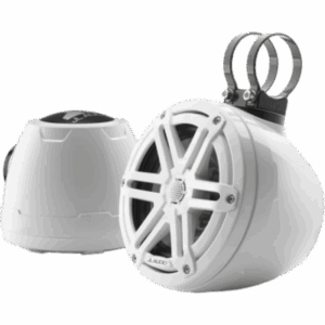 JL AUDIO 10-03256-00 – Altavoz Coaxial Cerrado 6.5" / Sistema VeX M3 / Rejilla Deportiva Blanca / Potencia 60 W RMS / Impedancia 4 Ω / Sensibilidad 89.5 dB / Respuesta de Frecuencia 100 Hz-25 kHz / Cono de Polipropileno Relleno de Mica / Tweeter de Cúpula de S