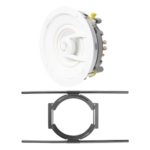 TRUAUDIO G72/S – Altavoz de Techo / 2 Vías / Woofer 7 in / Tweeter Cúpula Seda 1 in / 25-125 W / 88 dB / Soporte Acero Techos Suspendidos 8 in