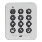 M2M SERVICES RE652 – PINPad Inalámbrico / Frecuencia 433.92 MHz / Armado 1 Botón / Desarmado 4-10 Dígitos / Alimentación por Batería CR2032 / Tamaño Compacto 5.8 x 5 x 1 cm