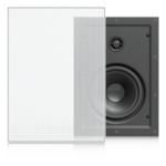 UBIQUITI UACC-IN-WALL-SPEAKER – Altavoz Empotrable de Pared / Woofer 6.5" / Tweeter 1" Pivote ±15° / 130W 8 Ohms / Cobertura Simétrica Axial 90° / NDAA Compliant