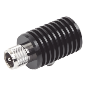 SYSCOM PARTS DL30A – Carga Terminal Fantasma Seca / 50 Ohm / 15W Continua / DC-500 MHz / UHF Macho PL-259 / 30x75 mm / 1.15:1 VSWR